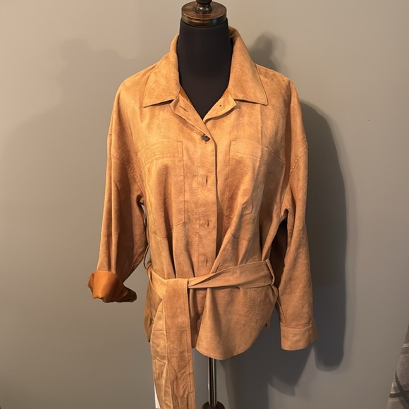 Ultra suede shacket - Picture 2 of 4